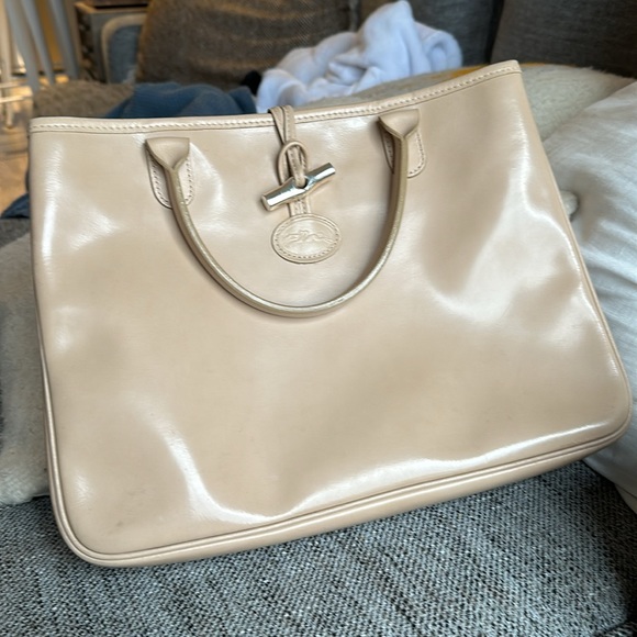 Longchamp Rousseau silver hardware. Excellent condition, minor signs of wear - Picture 3 of 8